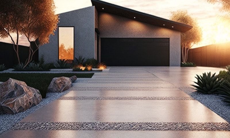 Auckland Driveway Concrete Build